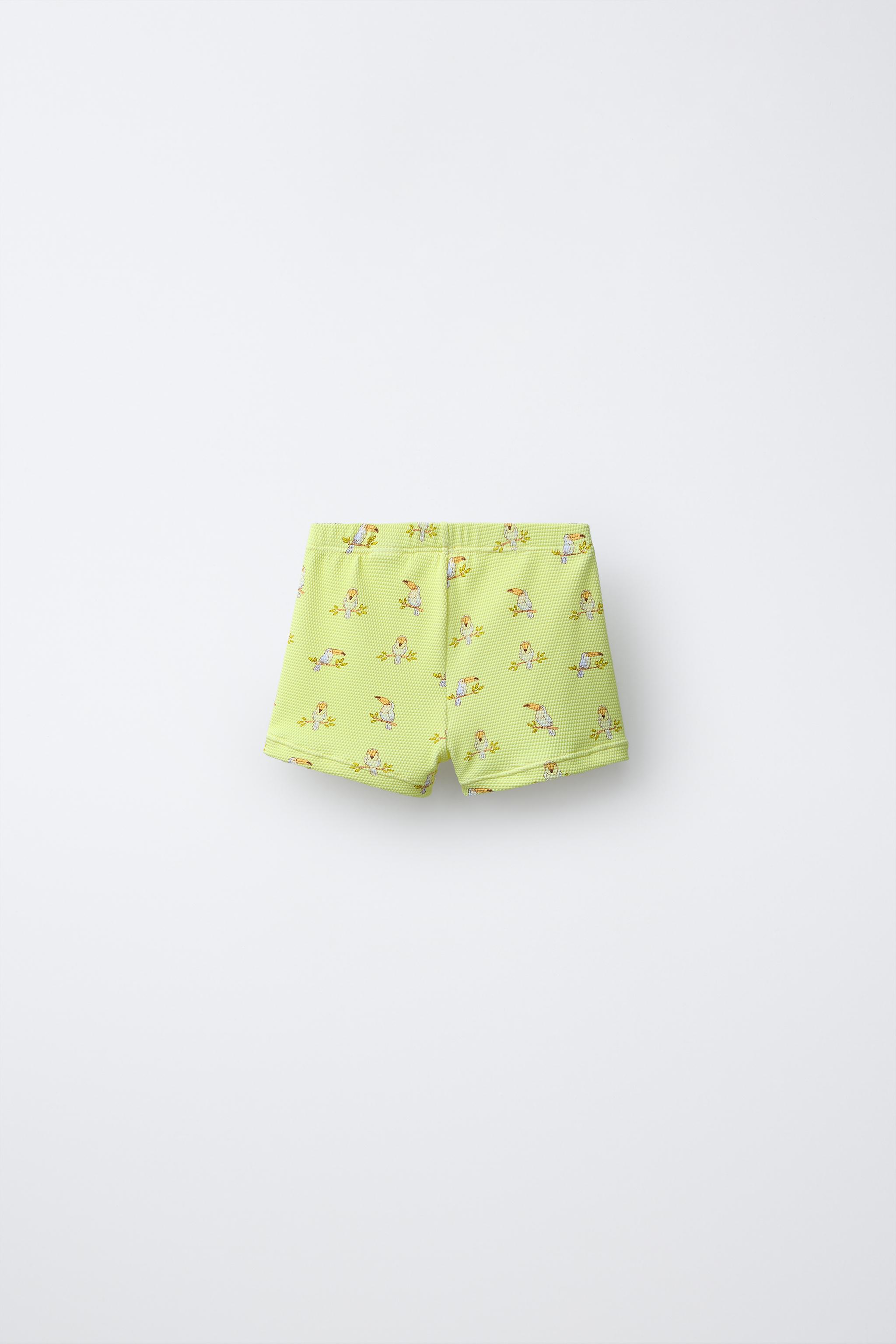 1-6 YEARS/ TOUCAN BOXER SWIM TRUNKS